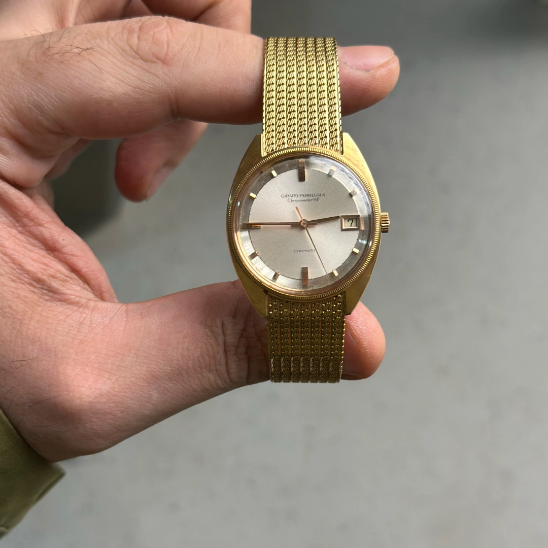 Girard-Perregaux Gyromatic Chronometer HF Calibre 32A - 18K Full Gold