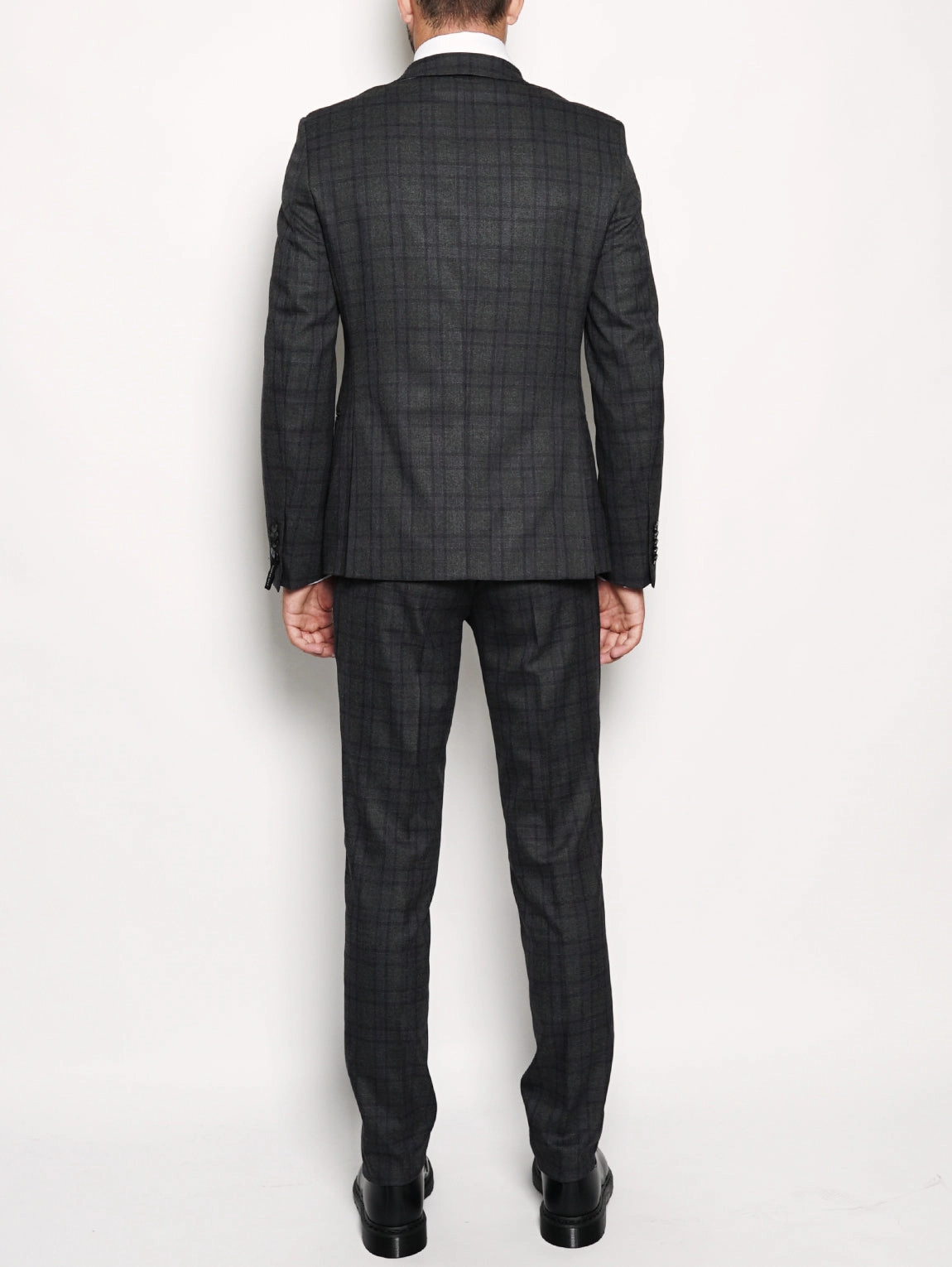Gray Prince of Wales dress