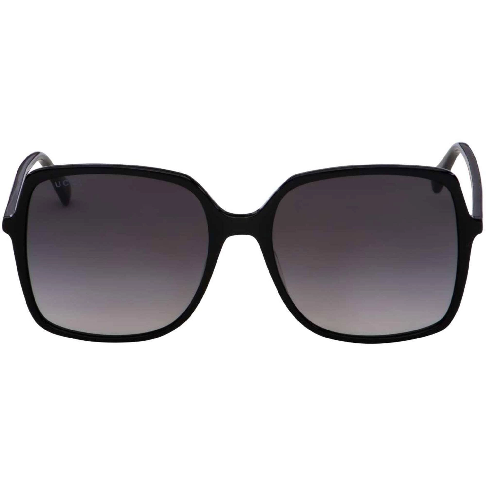 Gucci Women's Sunglasses - Black Butterfly Frame Grey Gradient Lens | GG0544S 001