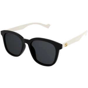 Gucci Women's Sunglasses - White/Black Acetate Full Rim Square Frame | GG1001SK 003