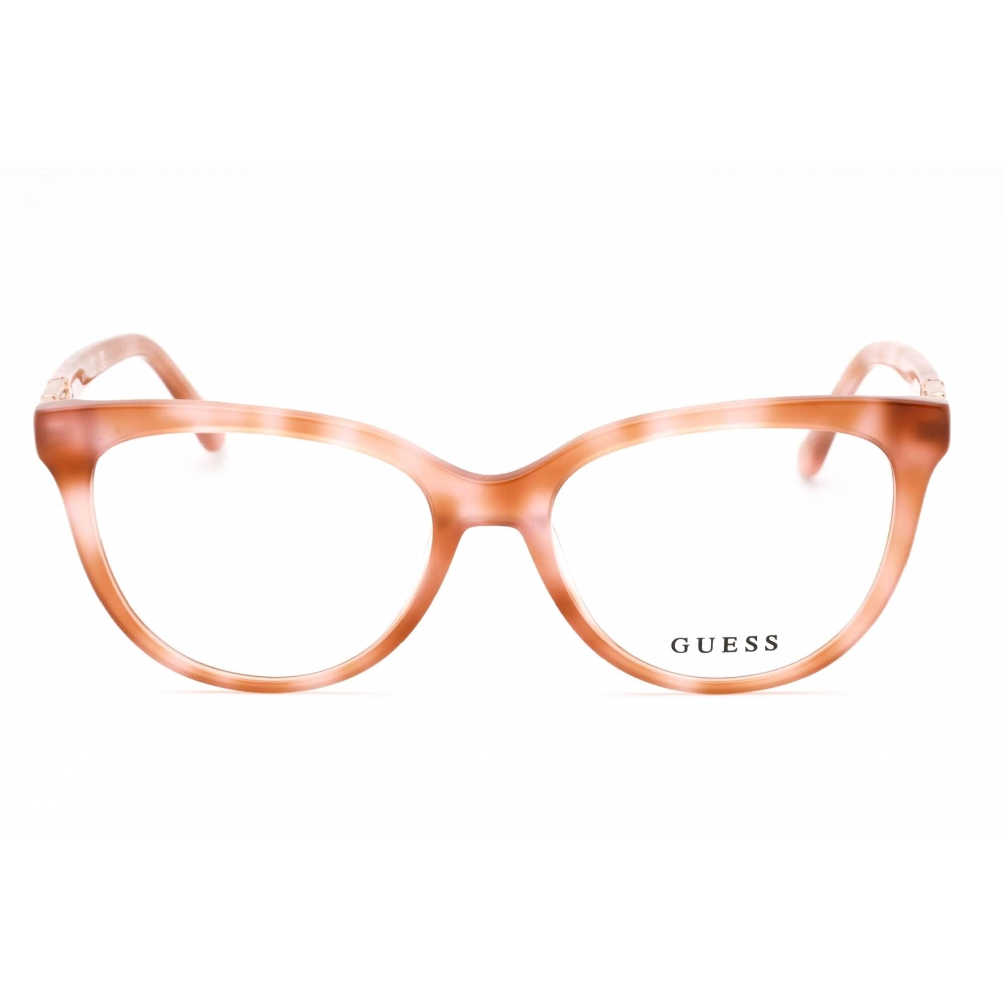Guess Women's Eyeglasses - Beige/Other Plastic Cat Eye Full Rim Frame | GU2942 059