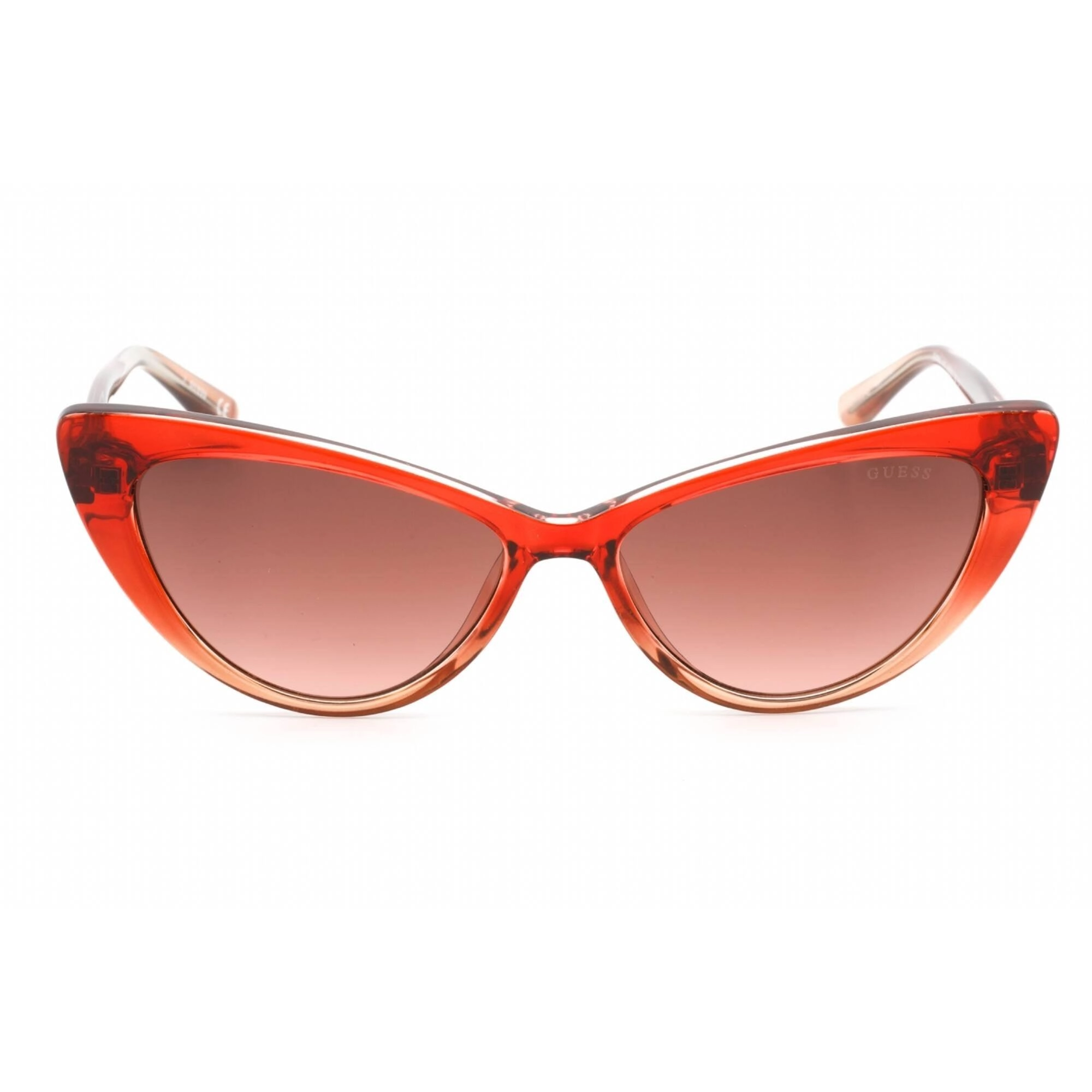 Guess Women's Sunglasses - Gradient Bordeaux Lens Cat Eye Plastic Frame | GU7830 71T