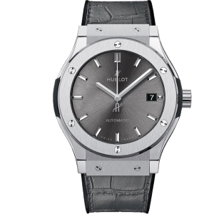 Hublot Pre-Owned Classic Fusion 542.Nx.7071.Lr 42Mm Titanium Men’S Watch