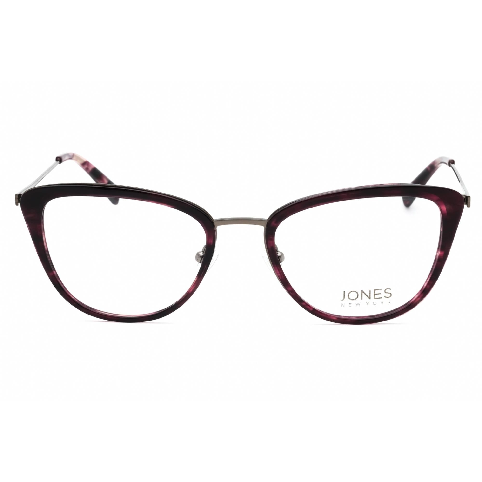 Jones New York Women's Eyeglasses - Purple Acetate Cat Eye Full Rim Frame | J771 0PUR