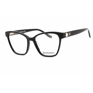 Juicy Couture Women's Eyeglasses - Black Cat Eye Plastic Full Rim | JU 215 0807 00