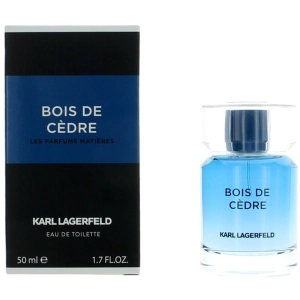 Karl Lagerfeld Men's Eau De Toilette - Bois De Cedre Long-Lasting Fragrance, 1.7 oz