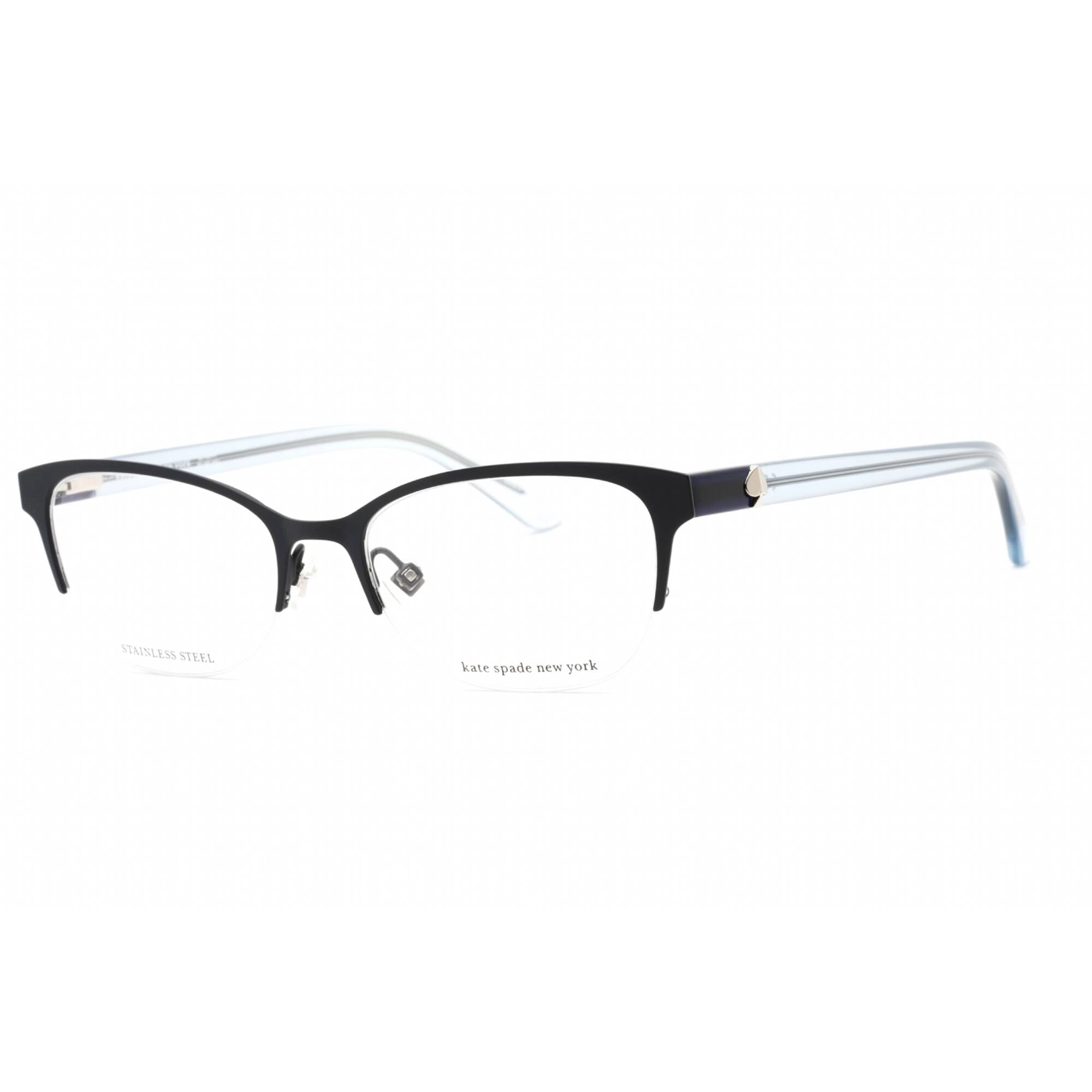 Kate Spade Women's Eyeglasses - Blue Cat Eye Frame Clear Demo Lens | FERRARA 0PJP 00