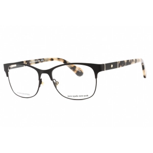 Kate Spade Women's Eyeglasses - Matte Black Rectangular Frame | Benedetta 0003 00