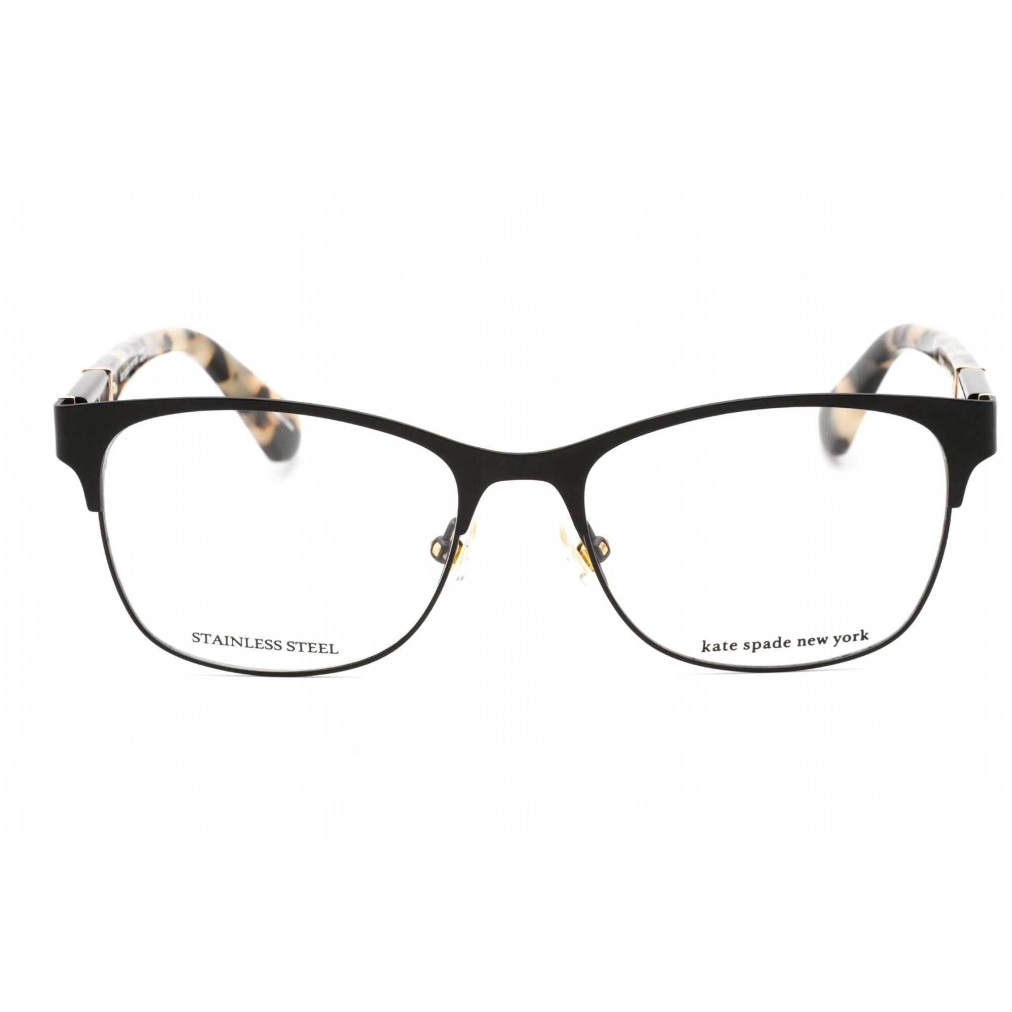 Kate Spade Women's Eyeglasses - Matte Black Rectangular Frame | Benedetta 0003 00