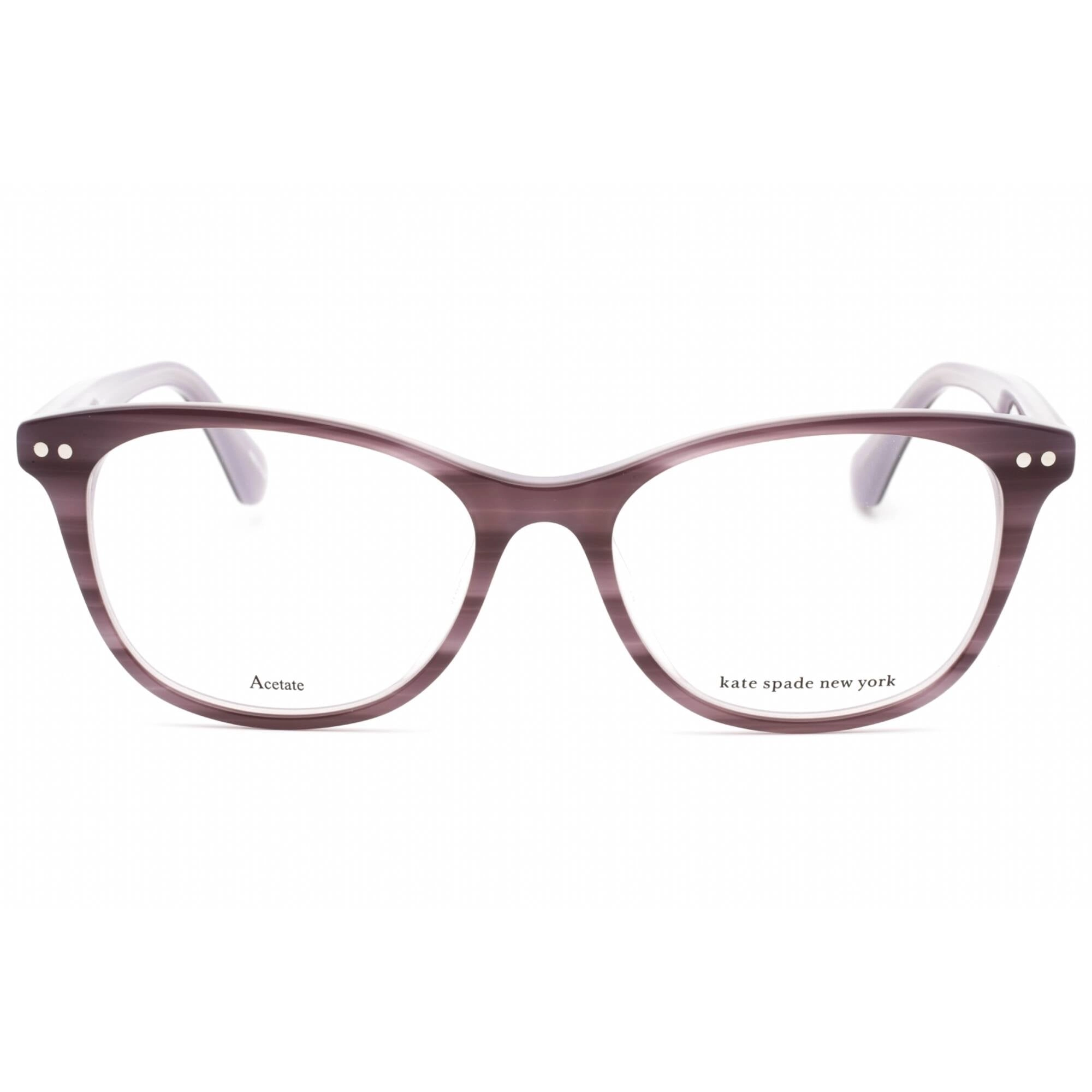 Kate Spade Women's Eyeglasses - Violet Plastic Cat Eye Shape Frame | Kamila 0B3V 00