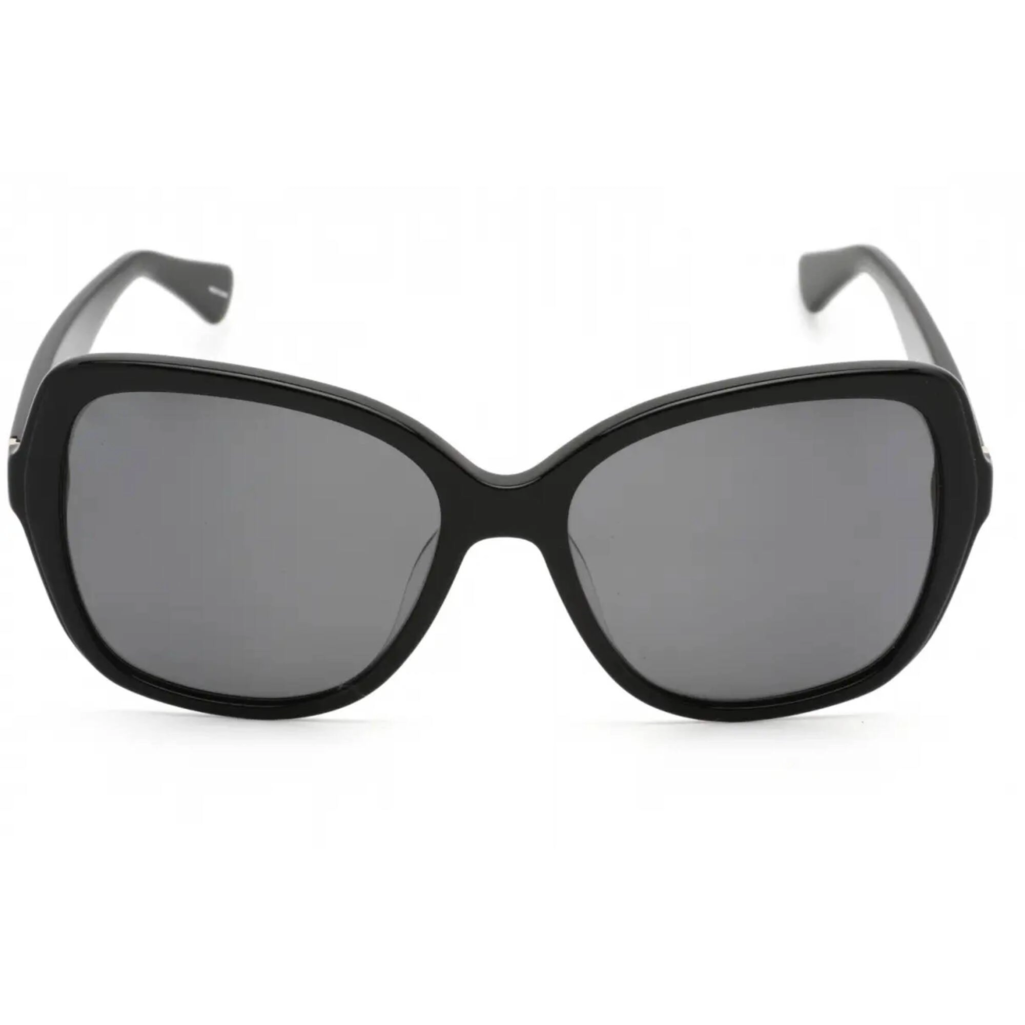 Kate Spade Women's Sunglasses - Black Acetate Full Rim Frame Grey Lens | KARALYN/S 806