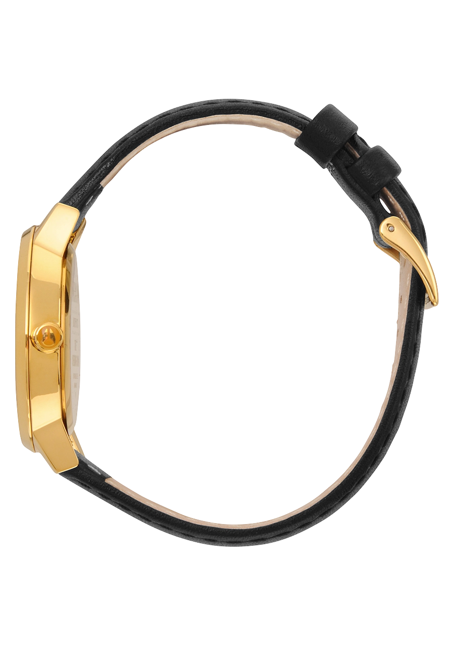 Kensington Leather - Gold / Black