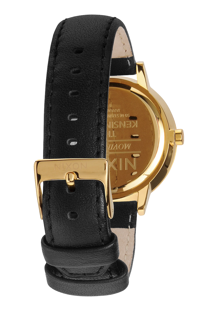 Kensington Leather - Gold / Black