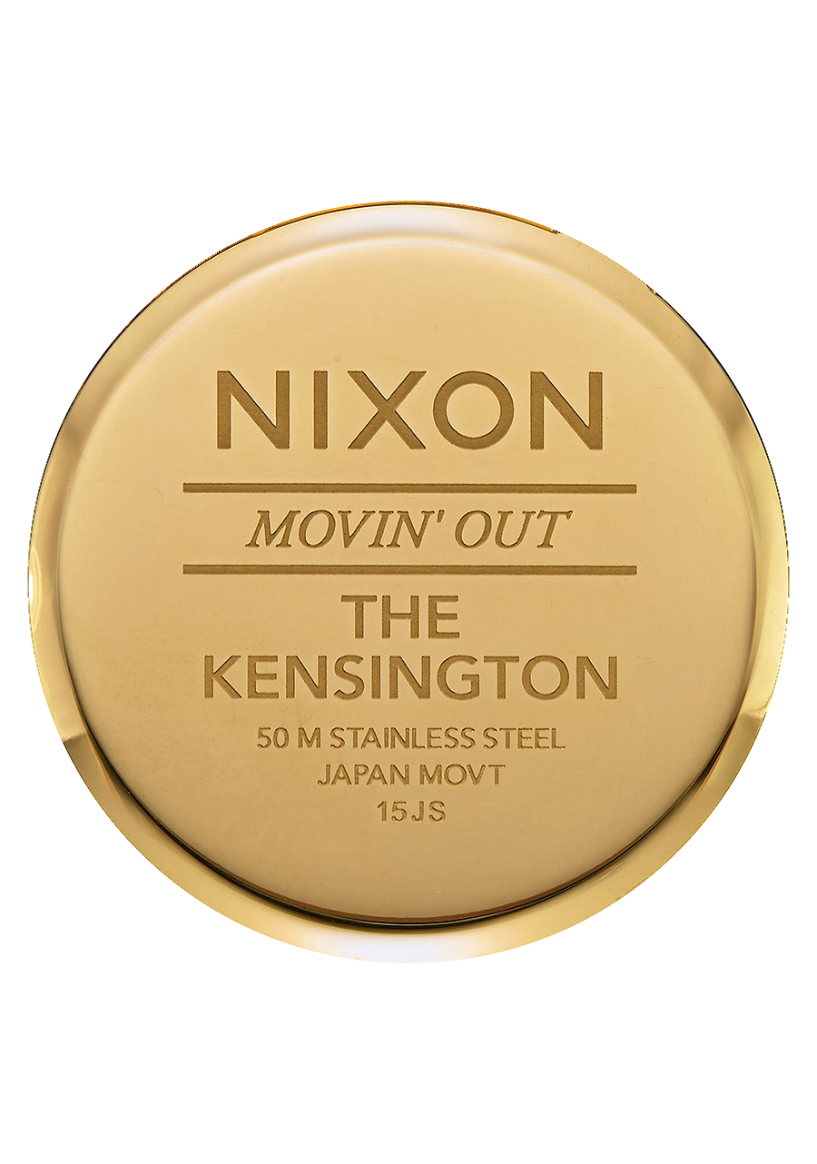Kensington Leather - Gold / Black