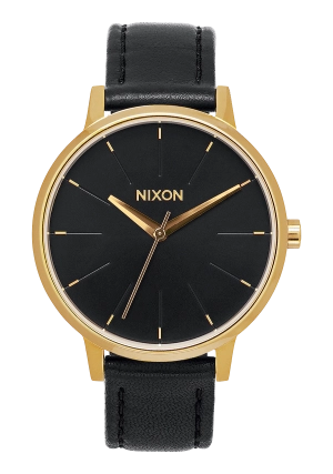 Kensington Leather - Gold / Black