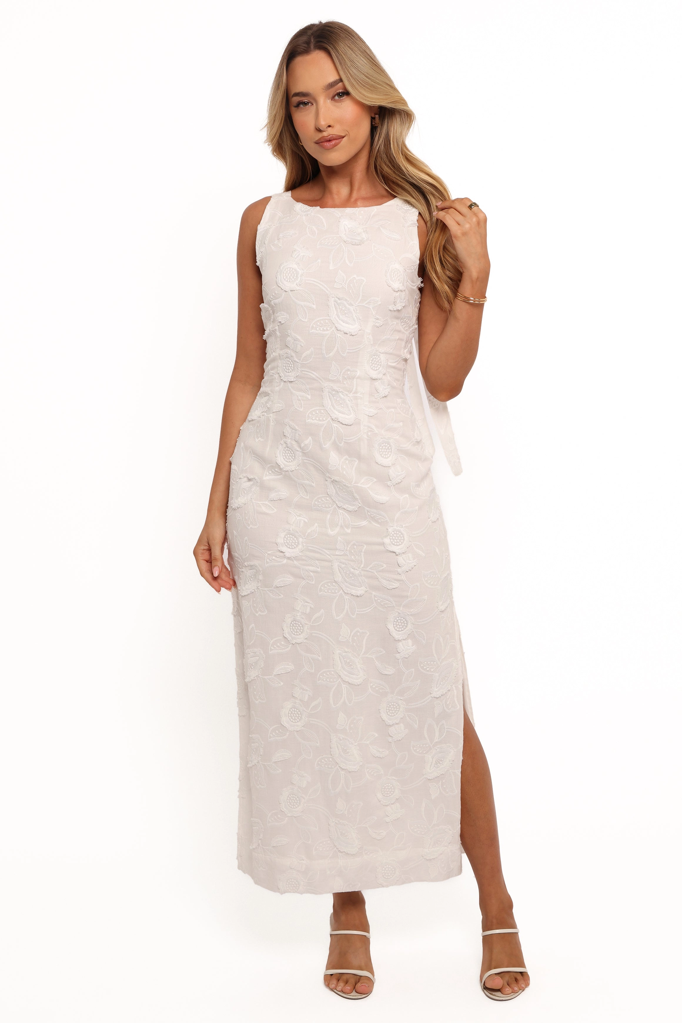 Kerry Midi Dress - White