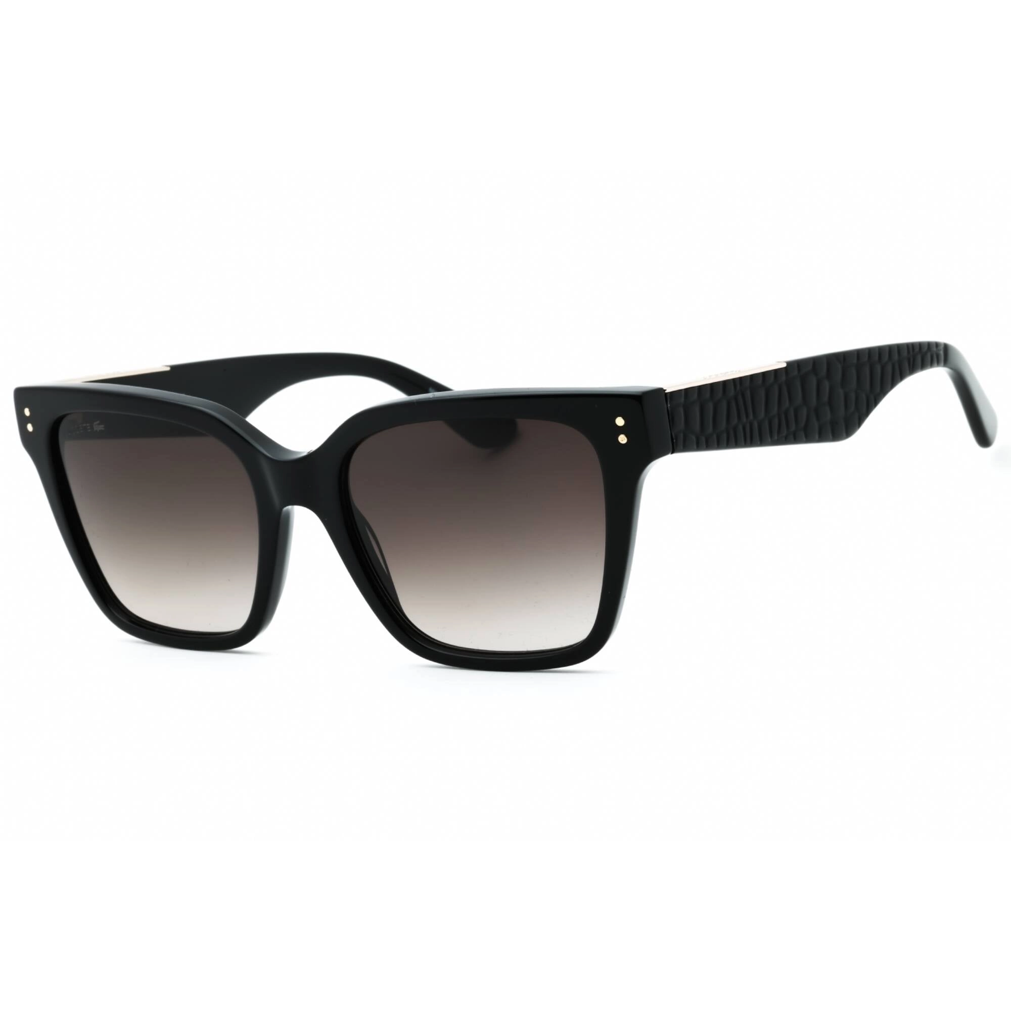 Lacoste Women's Sunglasses - Black Acetate Square Shape Full Rim Frame | L6022S 001