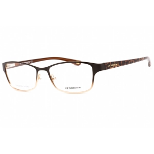 Liz Claiborne Women's Eyeglasses - Brown Fade Metal Rectangular Frame | L 614 0JDV 00