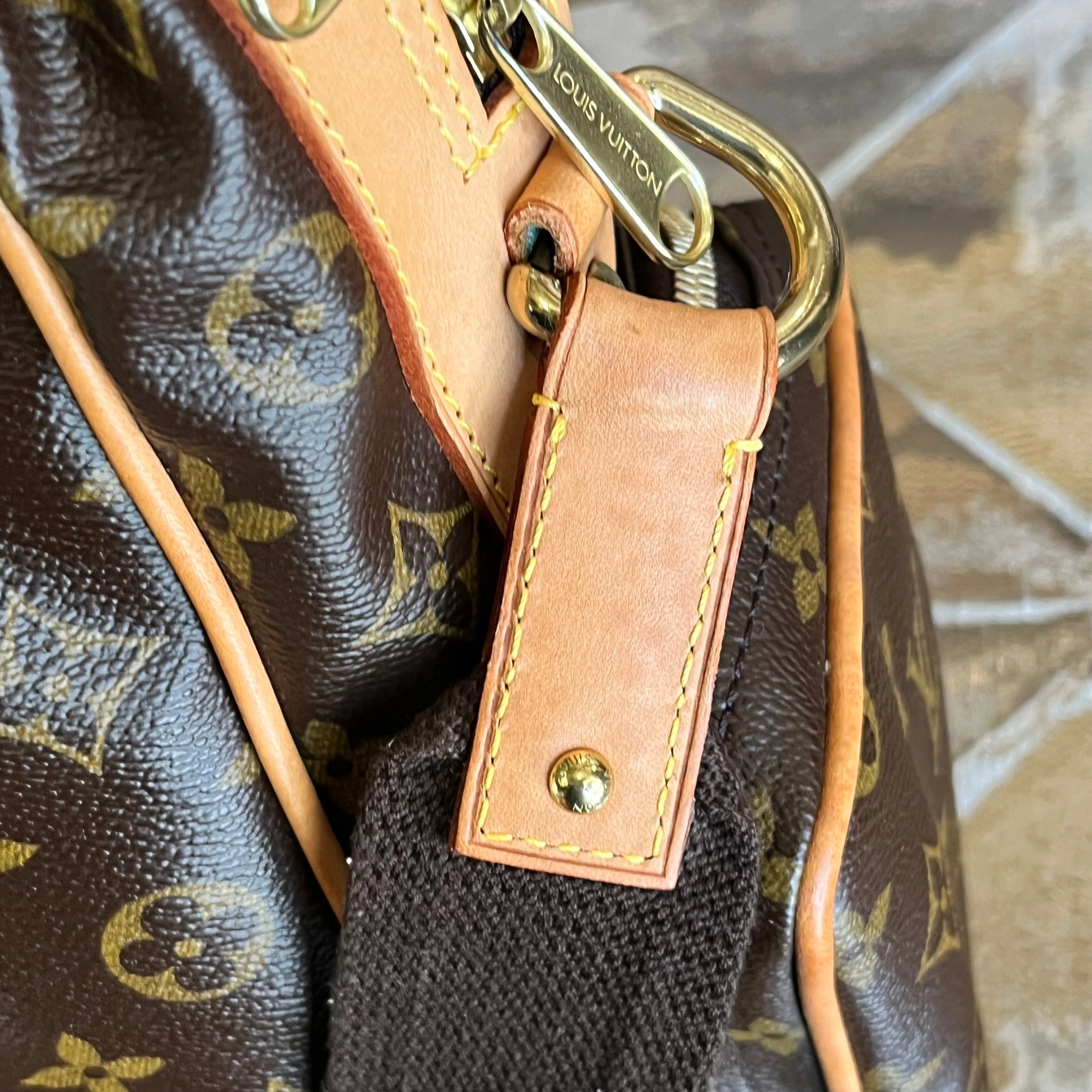 LOUIS VUITTON Sac Squash Monogram Canvas Crossbody Bag