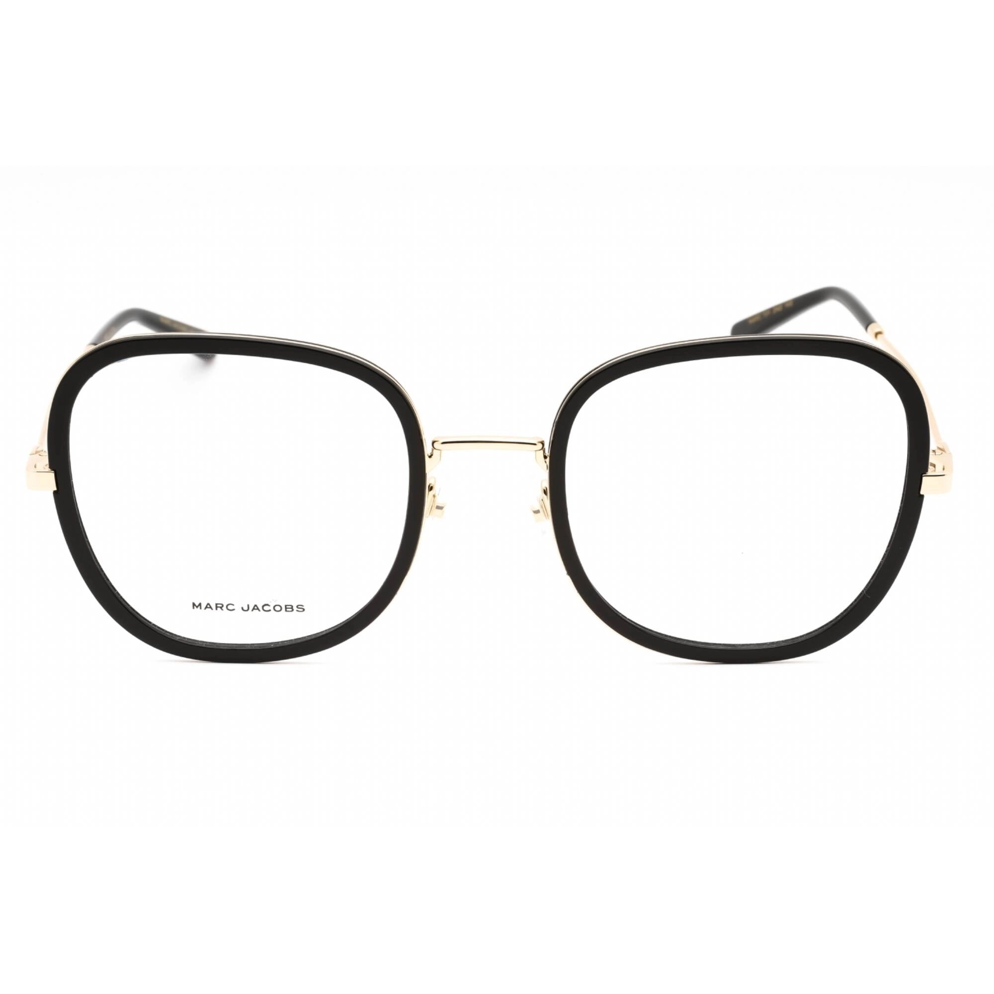 Marc Jacobs Women's Eyeglasses - Black Gold Metal Butterfly Frame | MARC 701 02M2 00