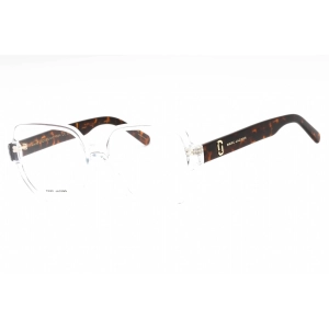 Marc Jacobs Women's Eyeglasses - Crystal Havana Plastic Square | MARC 725 0AIO 00