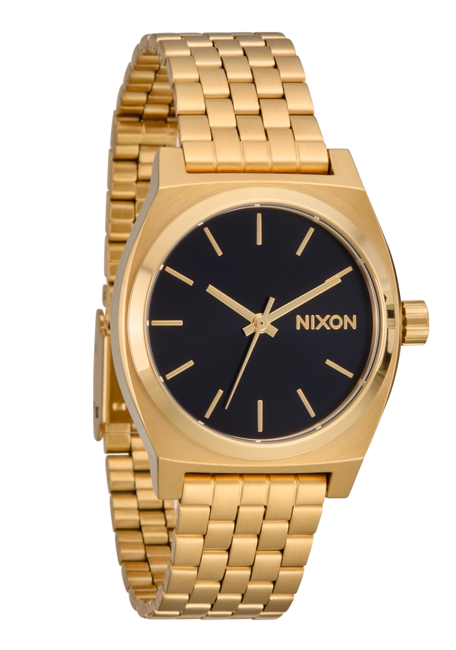 Medium Time Teller - Gold / Black / Gold