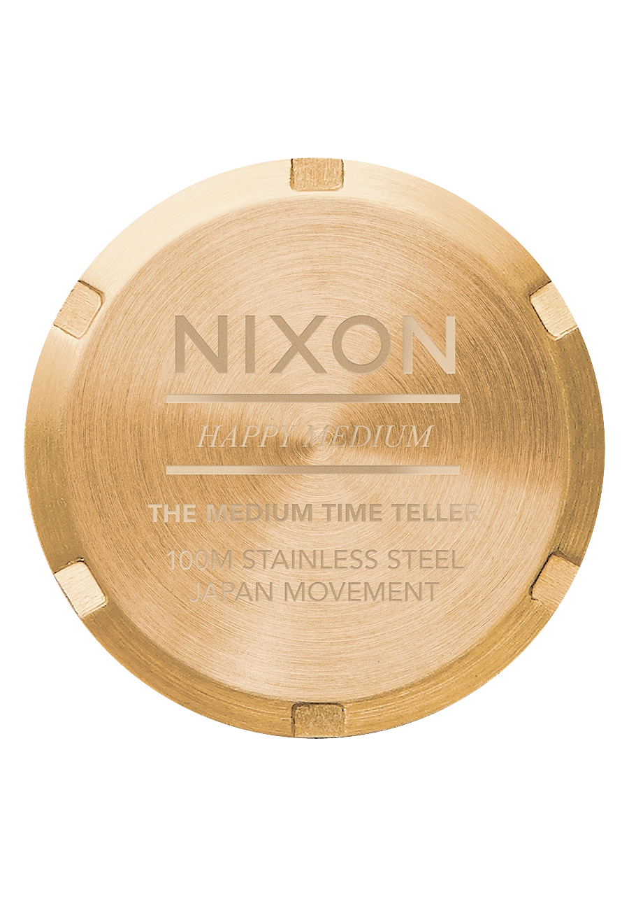 Medium Time Teller - Gold / Black / Gold