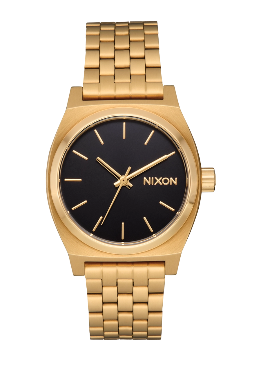 Medium Time Teller - Gold / Black / Gold