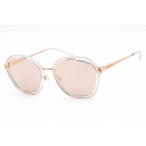 Michael Kors Women's Sunglasses - Rose Gold Metal Geometric Frame | 0MK1114 11084Z
