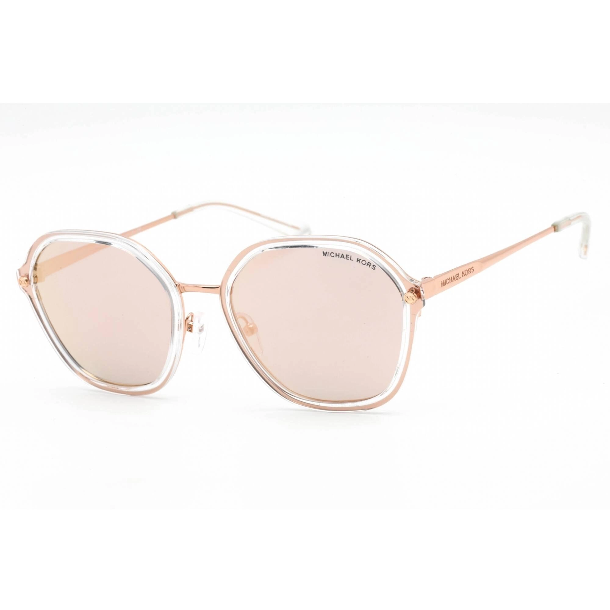 Michael Kors Women's Sunglasses - Rose Gold Metal Geometric Frame | 0MK1114 11084Z
