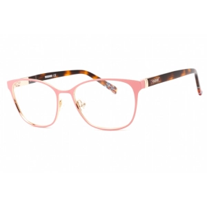 Missoni Women's Eyeglasses - Gold Nude Full Rim Rectangular Frame | MIS 0062 0BKU 00