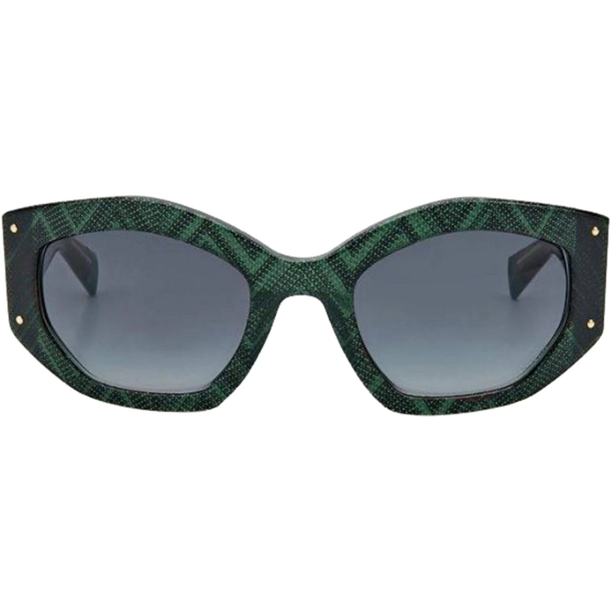 Missoni Women's Sunglasses - Green Pattern Frame Grey Shaded Lens | MIS 0001/S 06HO