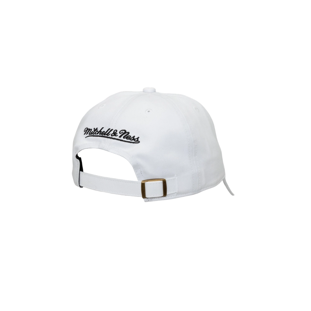 Mitchell & Ness Miami HEAT White Strapback