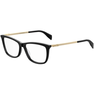 Moschino Women's Eyeglasses - Black Plastic Cat Eye Frame | MOSCHINO MOS522 807