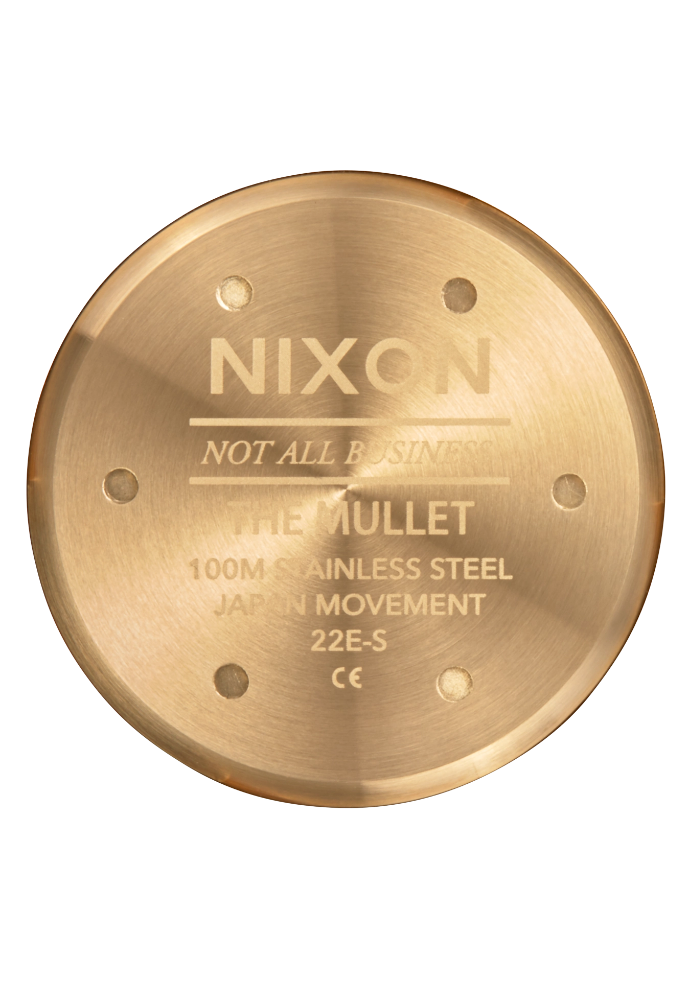 Mullet - Light Gold / White