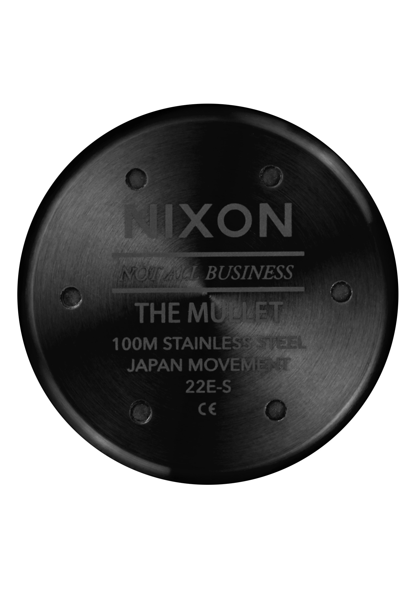 Mullet Stainless Steel - Black / Black