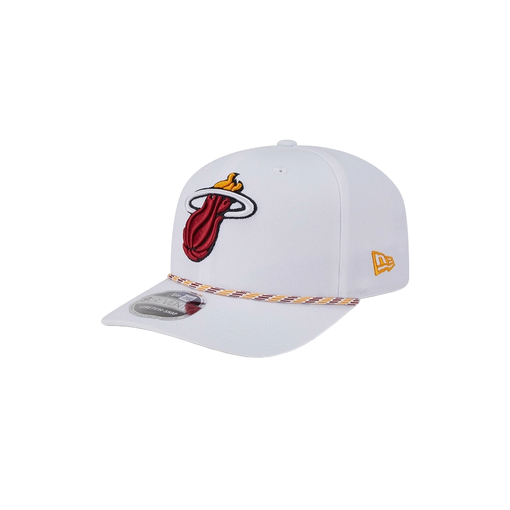 New Era Miami HEAT Flame Rope Snapback