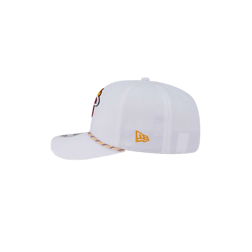 New Era Miami HEAT Flame Rope Snapback