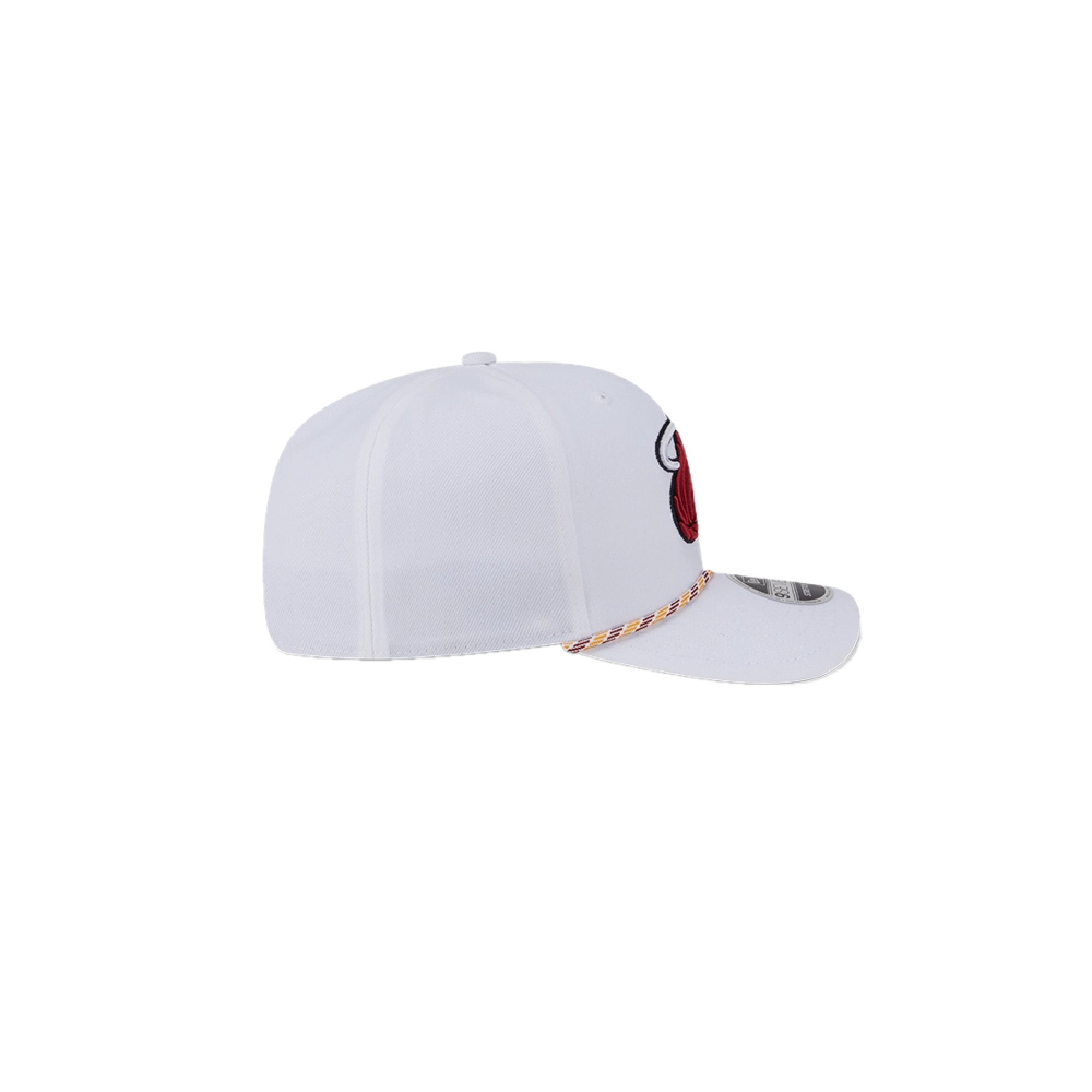 New Era Miami HEAT Flame Rope Snapback
