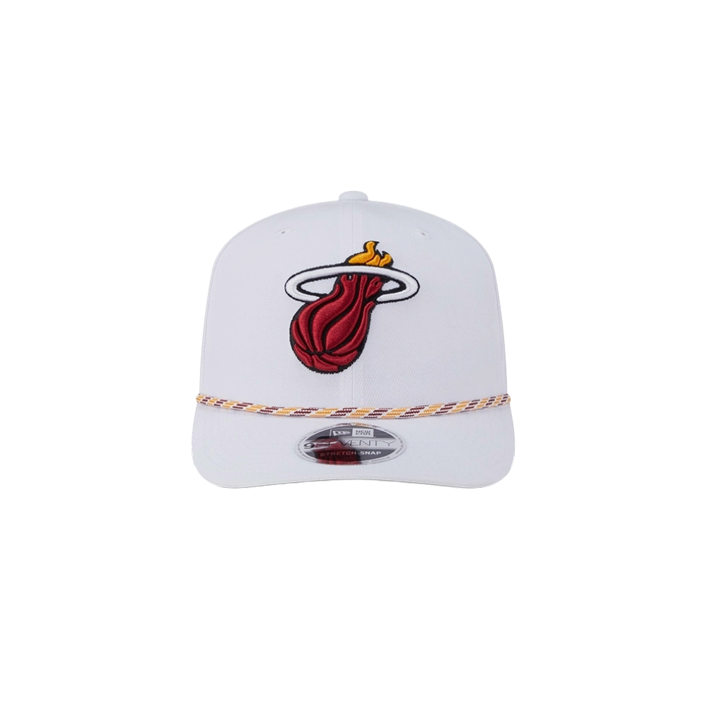 New Era Miami HEAT Flame Rope Snapback