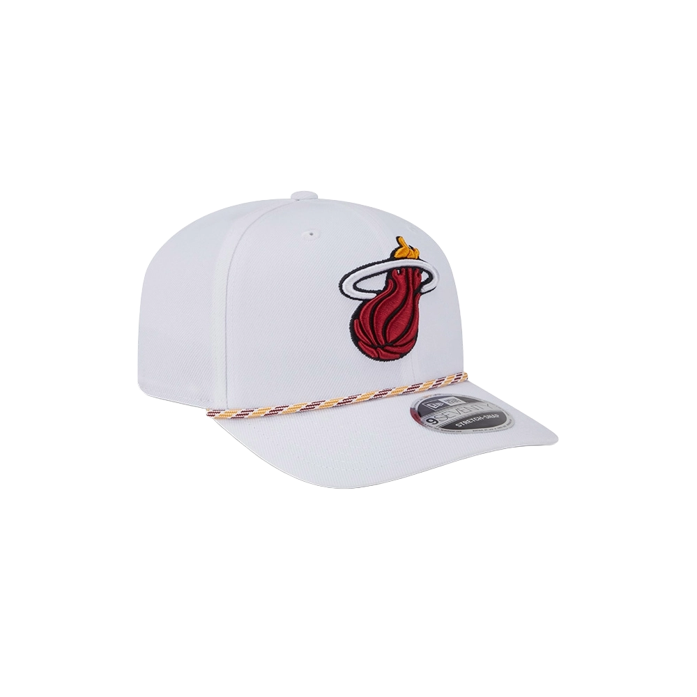 New Era Miami HEAT Flame Rope Snapback