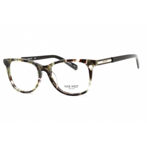 Nine West Women's Eyeglasses - Full Rim Green Pearlized Tortoise Frame | NW5186 320