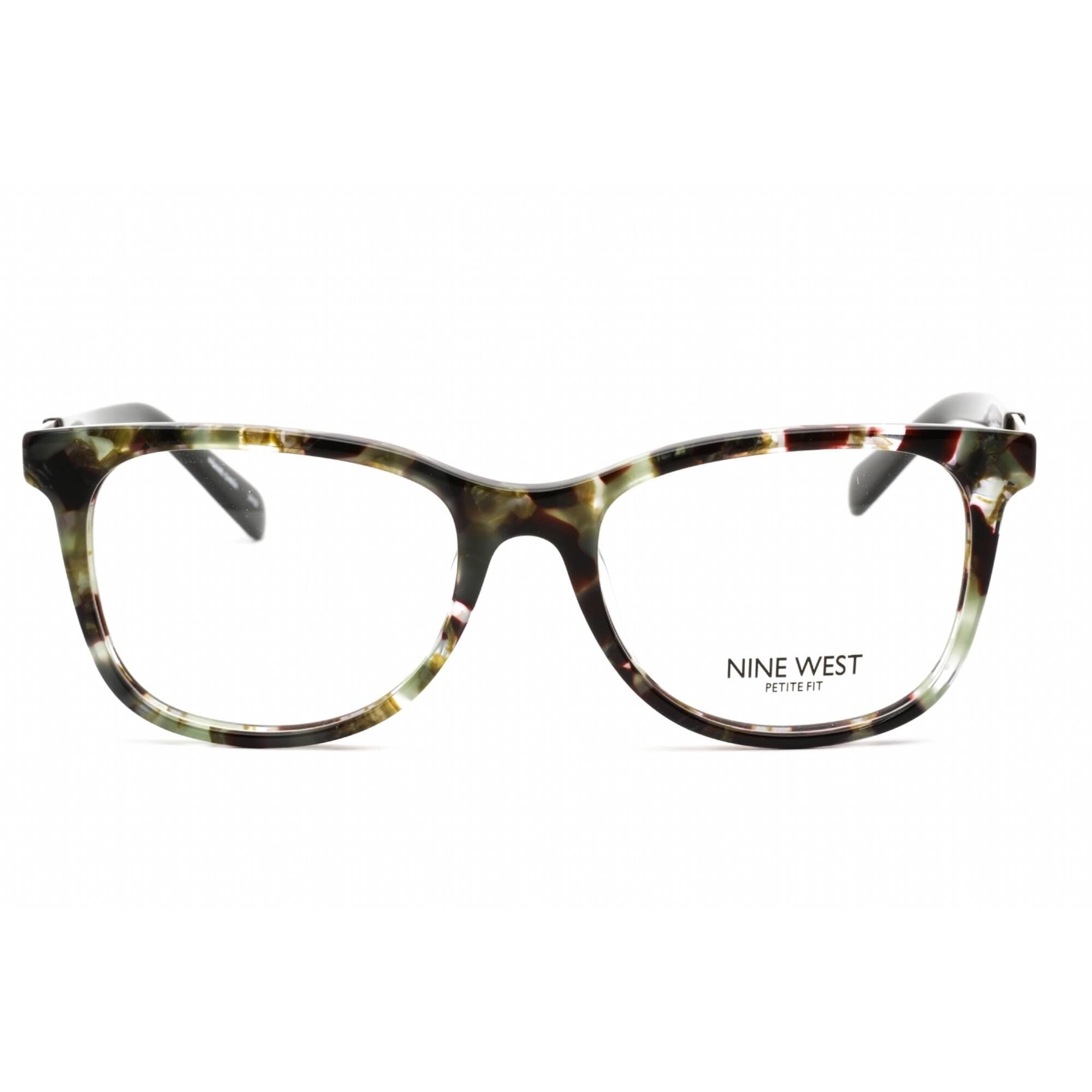 Nine West Women's Eyeglasses - Full Rim Green Pearlized Tortoise Frame | NW5186 320