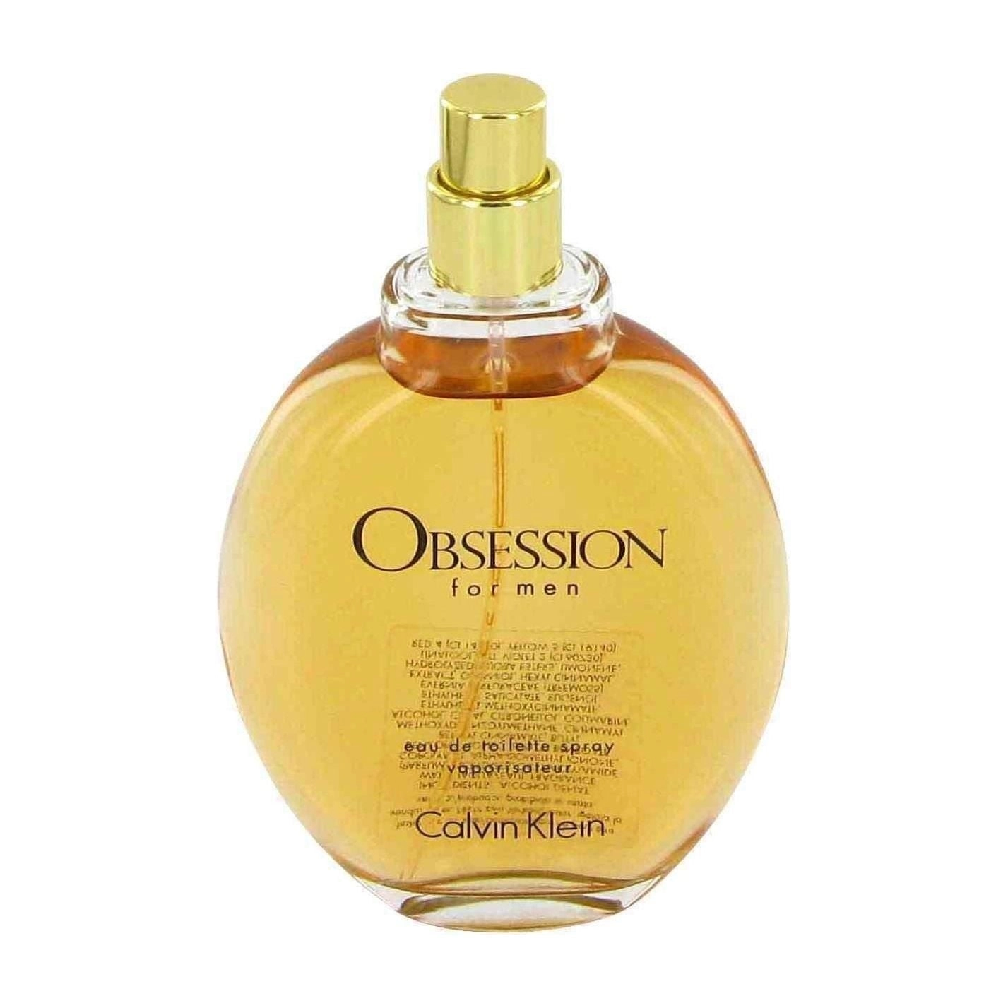 OBSESSION by Calvin Klein CK 4.0 oz 4 edt Cologne men New tester