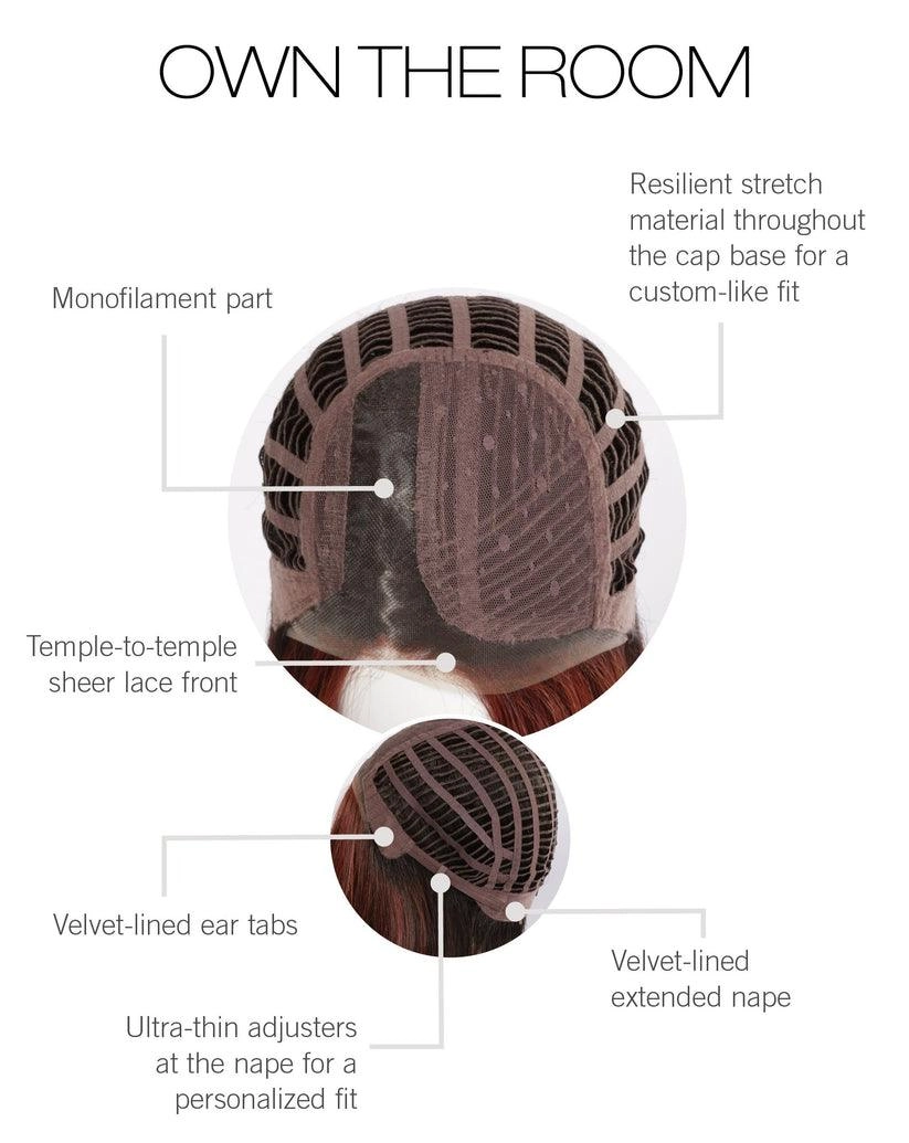Own The Room Wig by Gabor | Synthetic Lace Front (Mono Part)