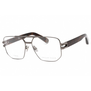 Philipp Plein Women's Eyeglasses - Full Rim Shiny Bakelite Metal Frame | VPP022M 0584