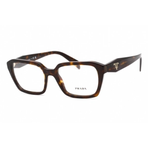 Prada Women's Eyeglasses - Full Rim Cat Eye Tortoise Plastic Frame | 0PR 14ZV 2AU1O1