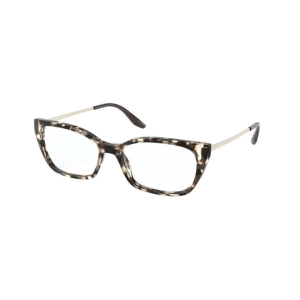Prada Women's Eyeglasses - Spot Brown Plastic Full Rim Frame | PRADA 0PR 14XV UAO1O154