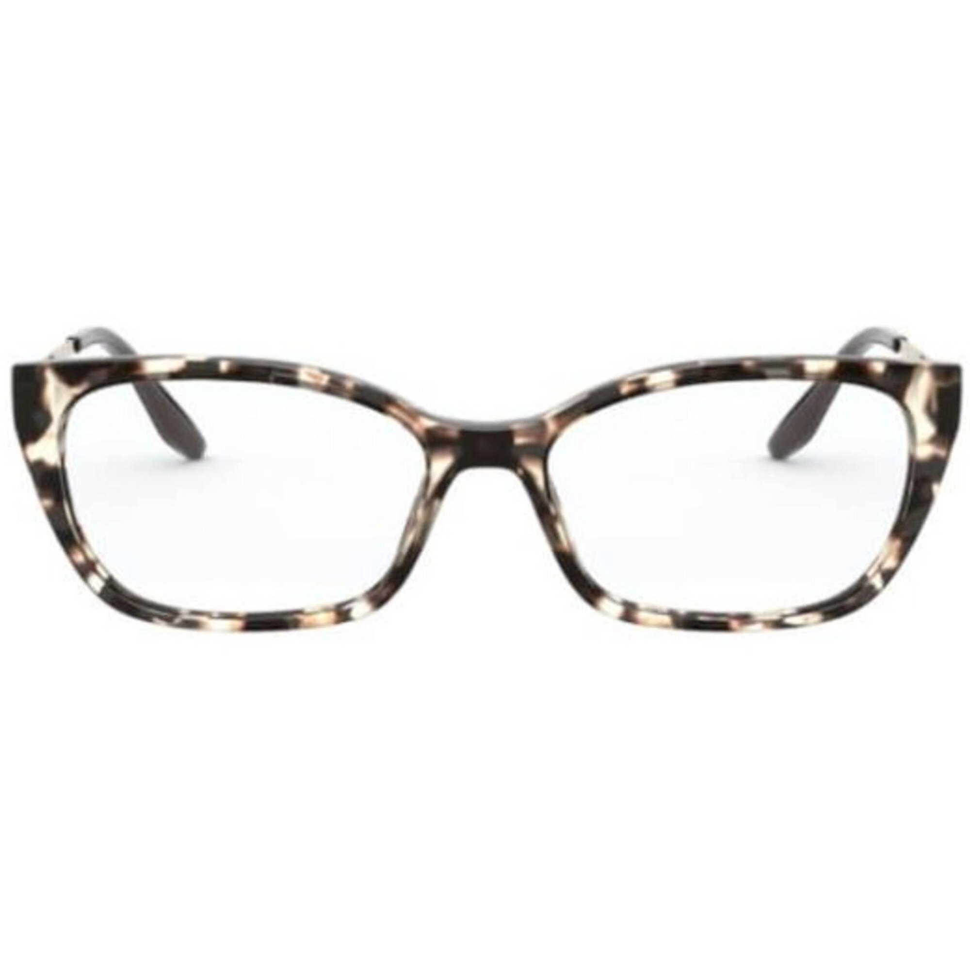 Prada Women's Eyeglasses - Spot Brown Plastic Full Rim Frame | PRADA 0PR 14XV UAO1O154