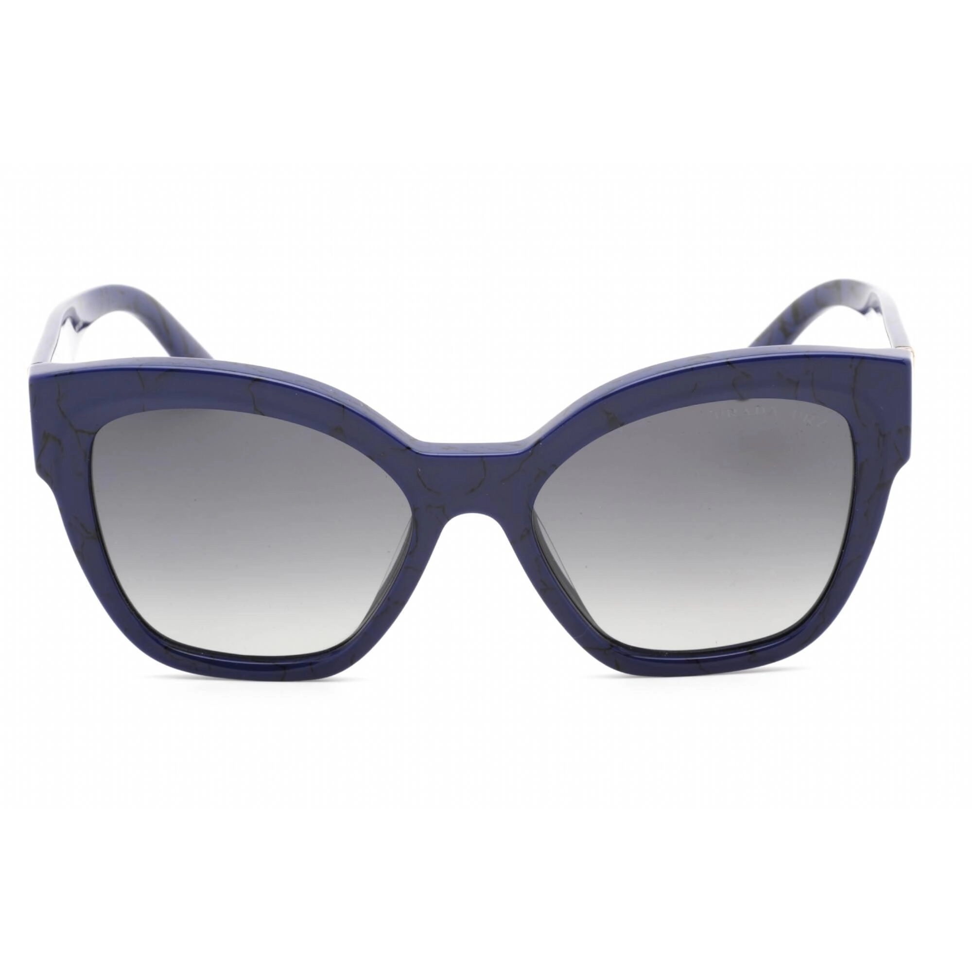 Prada Women's Sunglasses - Full Rim Baltic Marble Plastic Cat Eye | 0PR 17ZS 18D5W1